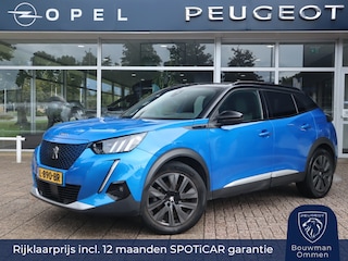 Peugeot 2008 GT Pack EV 50kWh 136pk, Rijklaarprijs, Panoramisch schuifdak Adaptieve cruise control Stoelverwaming