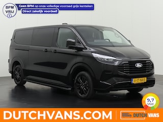 Ford Transit Custom 2.5PHEV Lang Black Platinum Dubbele Cabine | Leder | BOMVOL !!!