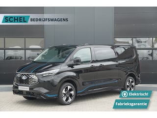 Ford Transit Custom 340 L2H1 Sport 71 kWh 218pk - 2x Schuif - ACC - B&O - Navi - Stoel/Stuurverwarming - 360 Camera - Trekhaak - Rijklaar
