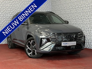 Hyundai Tucson NW AUTO 4WD 288PK N LINE + 1.6 T-GDI PHEV SKY PANO CAMERA STOELVERWARM 19" LMV ZWARTE HEMEL STUURVERW. PLUG IN HYBRIDE 4X4 AWD
