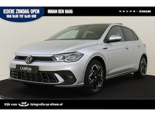Volkswagen Polo 1.0 TSI R-LINE EDITION -PANO.DAK|KEYLESS|CARPLAY|STOELVERW.|DODEHOEK|PARKEERASST.|PRIVACY.GLAS|17"YORK