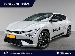 Kia EV6 GT-Line 84kWh 228pk | €3.795 VOORRAADVOORDEEL | DIRECT LEVERBAAR | SCHUIF/KANTELDAK | HEAD-UP DISPLAY | MERIDIAN® PREMIUM AUDIO  | 20" LM-VELGEN (GT-LINE) | 360˚ CAMERA |