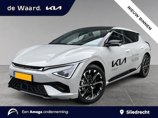 Kia EV6 GT-Line 84kWh 228pk | €3.795 VOORRAADVOORDEEL | DIRECT LEVERBAAR | SCHUIF/KANTELDAK | HEAD-UP DISPLAY | MERIDIAN® PREMIUM AUDIO | 20" LM-VELGEN (GT-LINE) | 360˚ CAMERA |