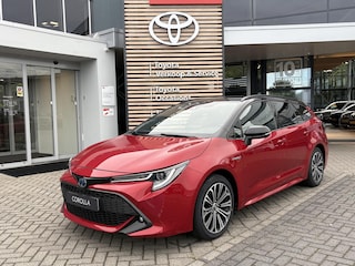 Toyota Corolla Touring Sports 1.8 Hybrid Business Plus STOEL/STUURVERW ELEK-ACHTERKLEP LM-VELGEN TREKHAAK CAMERA AD-CRUISE DAB+