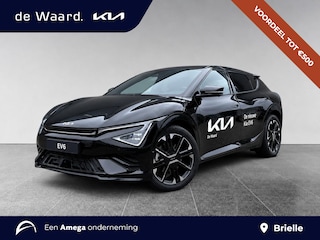 Kia EV6 GT-Line 84kWh 228pk | €3.795 VOORRAADVOORDEEL | DIRECT LEVERBAAR | SCHUIF/KANTELDAK | HEAD-UP DISPLAY | MERIDIAN® PREMIUM AUDIO  | 20" LM-VELGEN (GT-LINE) | 360˚ CAMERA |