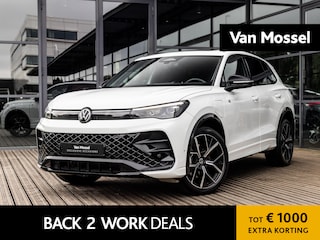 Volkswagen Tiguan 1.5 eHybrid R-Line Edition | PANORAMA/SCHUIF-KANTELDAK | ADAPTIVE CRUISE CONTROL. | ACHTERUITRIJCAMERA | 20 INCH | BLACK STYLE | APPLE CARPLAY | STOELVERWARMING | STUURVERWARMING | SFEERVERLICHTING |