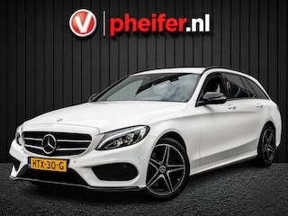 Mercedes-Benz C-klasse Estate 250 Aut. 211pk AMG-Line Trekhaak/ Head up/ Adapt. cruise/ Blindspot/ 360 Camera/ Navigatie/ Stoelverwarming