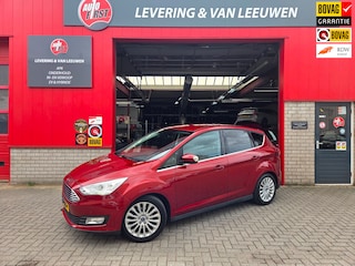 Ford C-MAX 1.5 Titanium Trekhaak/ Parkeersensoren voor + achter/ Cruise control/ Stuur + stoelverwarming/ Rijklaarprijs!