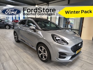 Ford Puma EcoBoost Hybrid 155pk ST-Line X | Pano | Winter Pack | El. a. klep | B&O | Half leer | Camera | 4 seiz. banden
