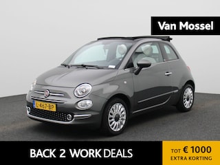 Fiat 500 1.0 Hybrid Star | Cabrio | Parkeer sensoren | Navigatie | Half leder | LMV | Cruise control | Airco