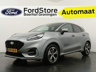 Ford Puma EcoBoost Hybrid 125pk ST-Line X | Winter Pack | El. a. klep | B&O | Half leer | Cruise | Camera | 4 seiz. banden