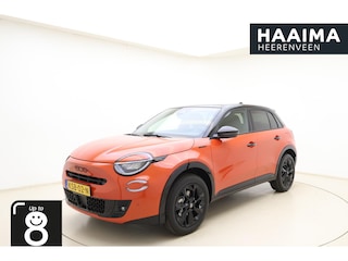 Fiat 600 1.2 Turbo 145pk Hybrid Automaat Sport | DEMO | Navigatie | Achteruitrijcamera | Elektrische achterklep | LED Matrix koplampen | Sportief interieur | 18" Lichtmetalen velgen | Zwart dak