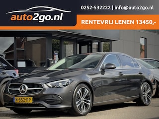 Mercedes-Benz C-klasse 180 AUT9 LUXURY-LINE LEDER NAVI CAMERA DIGI-DASH APPLE-CARPLAY LED LMV PDC