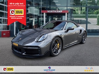 Porsche 911 992 TURBO S CABRIOLET MANUFAKTUR EXCLUSIVE LIFT/BURMEISTER/CARBON/TECHART/VOL-OPTIES!