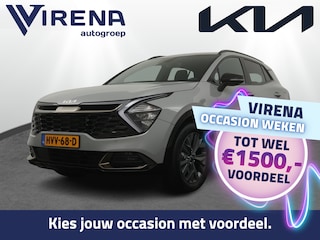 Kia Sportage 1.6 T-GDi Hybrid Dark Edition - Navigatie - Stoel-/stuurverwarming - Cruise Control - Climate Control - Fabrieksgarantie tot 08-2031