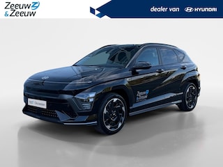 Hyundai Kona Premium Sky 64.8 kWh | Navigatie| Schuif-kantel dak| Head up display| Stoelverwarming/koeling| 360 graden camera|