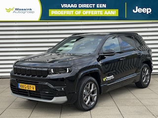 Jeep Compass 1.2 e-Hybrid Summit | Adaptive Cruise Control | Schuif/Kanteldak | Elektrisch Verstelbare Stoelen | 360 Graden Camera | Dode Hoek Detectie | Apple Carplay | Stoel en Stuur Verwarming