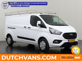 Ford Transit Custom 2.0TDCI 130PK Lang | 2xSchuifdeur | Imperiaal | Trekhaak | Multimedia | Camera | Airco | Cruise | 3-Zits