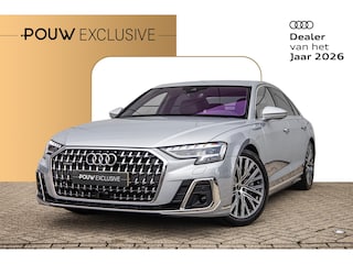 Audi A8 60 TFSIe 462pk quattro | 20" LMV | 360 Camera | Massage | Trekhaak | Achterasbesturing | B&O Audio | Luchtvering | Stoelventilatie | BTW