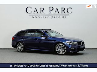BMW 5-serie Touring 540i xDrive M-Sport LED/VIRTUAL/SFEER/PANO/LEER+S.VERWARMING+MEMORY/19" LMV/360/ACC/ECC/12 MND GARANTIE!