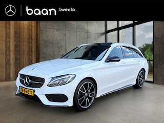 Mercedes-Benz C 180 Estate Ambition AMG Line | Memorypakket | Panoramadak | Trekhaak | Parkeerpakket | Spiegelpakket