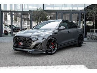 Audi Q8 60 TFSI e ABT Aero Competition | Audi Exclusive Nimbusgrijs | Advanced onderstel | Stoelventilatie + massagefunctie | Uitgebreid lederpakket | Carbon | Vierwielsturing | Head up | B&O | Servosluiting