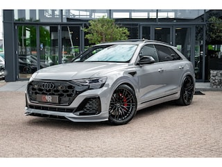Audi Q8 60 TFSI e ABT Aero Competition | Audi Exclusive Nardogrijs | Advanced onderstel | Stoelventilatie + massagefunctie | Uitgebreid lederpakket | Carbon | Vierwielsturing | Head up | B&O | Servosluiting