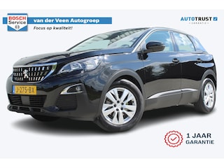 Peugeot 3008 1.2 PureTech Active Avantage | Incl. 12 maanden garantie | Nieuwe distributieriem + beurt | Apple carplay/Android auto | Trekhaak afneembaar | Cruise control | Parkeercamera | Navigatie | Climate control | DAB radio | 100% onderhouden |