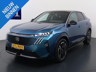 Peugeot 3008 GT 73 kWh SOH 94% | VOOR & ACHTERSTOELEN VERWARMD | STUURVERWARMING | MEM. SEAT | STOEL MASSAGE | 360 CAMERA | DIRECT LEVERBAAR! | ADAP. CRUISE | VOLLEDIGE FABRIEKS GARANTIE TM 03-2027 |