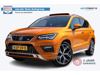 Seat Ateca 2.0 EcoTSI FR 4DRIVE Business Intense | Incl. 12 maanden garantie | Trekhaak | 360 camera | Parkeersensoren | Schuif/kantel dak | Climate control | Cruise control | Apple Carplay/Android Auto | Airco | Bluetooth | Elektrische kofferklep | Lichtmetalen velgen
