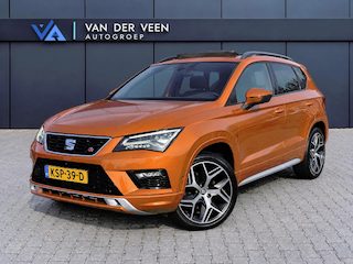 Seat Ateca 2.0 EcoTSI FR 4DRIVE Business Intense | Incl. 12 maanden garantie | Trekhaak | 360 camera | Parkeersensoren | Schuif/kantel dak | Climate control | Cruise control | Apple Carplay/Android Auto | Airco | Bluetooth | Elektrische kofferklep | Lichtmetalen velgen