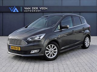 Ford C-MAX 1.5 Titanium | Incl. 12 maanden garantie | Trekhaak | Achteruitrijcamera | Parkeersensoren | Elektrische kofferklep | Adaptieve cruise control | Climate control | Lane assist | Navigatie | Bluetooth | Lichtmetalen velgen | Airco