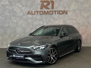 Mercedes-Benz C-klasse Estate AMG Line|FULL|360° CAMERA|PANO|KEYLESS|LEDER|ELEKTR STOELEN|STOELVERW|SFEER|BURMESTER