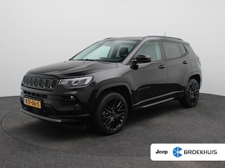 Jeep Compass 4xe 240 Plug-in Hybrid Electric S | Leder | Navi | Adaptieve cruise | Camera | Elek. klep | Keyless | PDC V+A | Stoelverwarming |