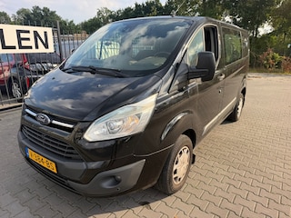 Ford Transit Custom 270 2.2 TDCI L1H1 Trend DUBBEL CABINE! NAVI l CRUISE l Airco l TREKHAAK! GEEN AFTRAPBUS keurig netjes!