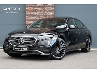Mercedes-Benz E-klasse 300 e AMG Line | Hyperscreen | Distronic+ | Massage | Zonnerollo's | Trekhaak | Soft-Close | Vlakkenverwarming | Stoelventilatie | HUD | Digital Light | Surround Camera |