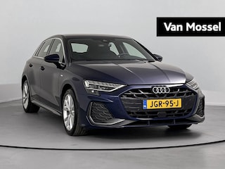 Audi A3 Sportback 40 TFSI e S edition Airco | Apple Carplay | Android Auto | Adaptieve Cruise Control | Lederen Sportstuur | Lichtmetalen Velgen | Multimedia-Voorbereiding | Navigatie | Parkeer Assistent | Parkeersensor Voor en Achter | Achteruitrijcamera | S-Line Exterieur | Sportstoelen Half Leder/Stof | Multifunctioneel Stuurwiel | Stoelverwarming
