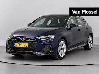 Audi A3 Sportback 40 TFSI e S edition Airco | Apple Carplay | Android Auto | Adaptieve Cruise Control | Lederen Sportstuur | Lichtmetalen Velgen | Multimedia-Voorbereiding | Navigatie | Parkeer Assistent | Parkeersensor Voor en Achter | Achteruitrijcamera | S-Line Exterieur | Sportstoelen Half Leder/Stof | Multifunctioneel Stuurwiel | Stoelverwarming