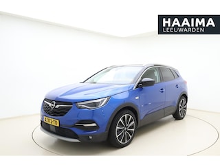 Opel Grandland X 1.6 Turbo Hybrid Elegance Automaat | Lederen bekleding | Stoelverwarming en ventilatie | Electrische achterklep | Keyless | Navigatie | DAB radio