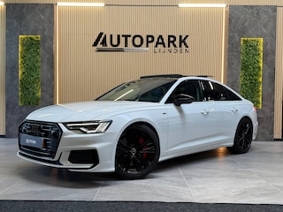 Audi A6 Limousine 55 TFSI e quattro 3X S-LINE|PANO|MATRIX LED|MEMORY|KEYLESS|CARPLAY|SFEERVERLICHTING|NIGHTPAKKET|DEALER ONDERHOUD