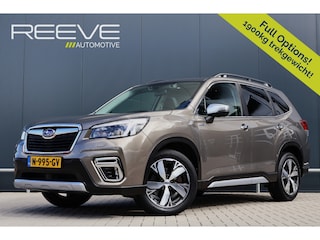 Subaru Forester 2.0i e-BOXER Premium 4WD | Trekhaak | Leer | Panoramadak | Adapt. Cruise | Camera | Sideview | Stoelverwarming voor + achter | Apple Carplay / Android Auto