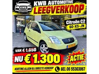 Citroën C2 1.1i Séduction Nieuwe apk Weinig KM
