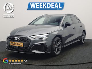 Audi A3 Sportback 45 TFSI e S Line PHEV 245pk Dealer O.H. | Adaptive Cruise | Camera | Sportstoelen Verwarmd | Apple Carplay | Blis | Navigatie | DAB | Virtual | 18" L.M