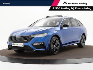 Skoda Octavia Combi 1.4 TSI 245pk DSG RS iV PHEV Business · Panoramadak · Apple/Android Car Play · P-Sensoren · Sfeerverlichting · 18'' Inch ·