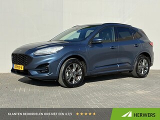 Ford Kuga 2.5 PHEV ST-Line X / Dealer onderhouden / Trekgewicht 1.500 kg / Navigatie / Stuur-, stoel- & achterbankverwarming / Parkeer assistent / Camera 360°  / Elektrische stoel & klep / 18" LM wielen / Adaptief cruise control / Apple Carplay/Android Auto /