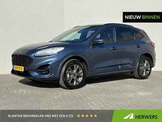 Ford Kuga 2.5 PHEV ST-Line X / Dealer onderhouden / Trekgewicht 1.500 kg / Navigatie / Stuur-, stoel- & achterbankverwarming / Parkeer assistent / Camera 360° / Elektrische stoel & klep / 18" LM wielen / Adaptief cruise control / Apple Carplay/Android Auto /