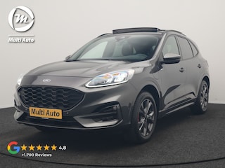 Ford Kuga 2.5 PHEV ST-Line X 225pk Dealer O.H. | Trekhaak Af Fabriek | Panodak | Adaptive Cruise | 360 Camera | Alcantara Sportstoelen & Stuur Verwarmd | Bang & Olufsen | Keyless | Blis | Apple Carplay | Navigatie | DAB | Plug In Hybrid