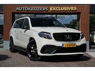 Mercedes-Benz GLS AMG 63 4MATIC Panoramadak 7 persoons Adapt. Cruise Entertainment Stoelvent. Carbon