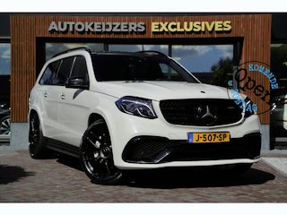Mercedes-Benz GLS AMG 63 4MATIC Panoramadak 7 persoons Adapt. Cruise Entertainment Stoelvent. Carbon