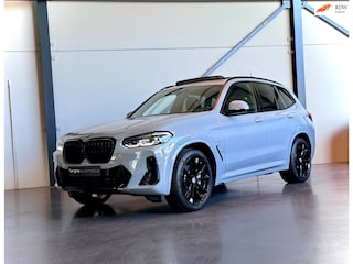 BMW X3 XDrive30e, M-Sport, Adapt. Cruise, Trekhaak, Leer, HUD, 20" Zwart